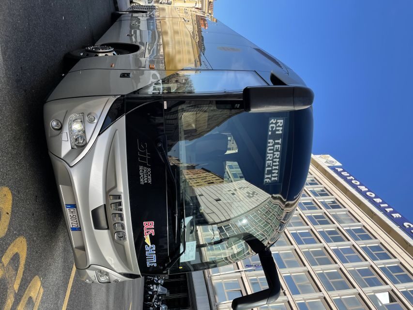 Civitavecchia: Transfer to Rome & Hop-on Hop-off Bus Ticket - Largo della Pace Meeting Point: The Place Where Days Go Right