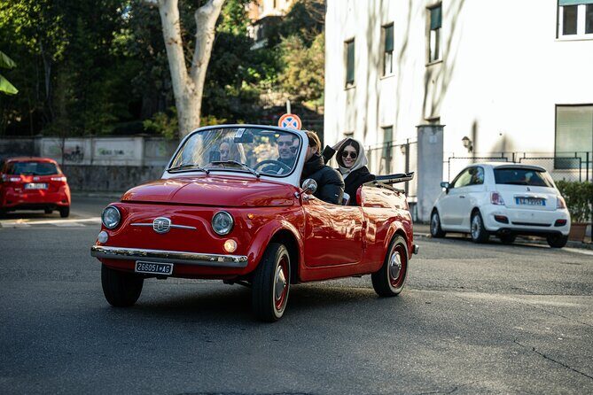 Classic Elegance: Vintage Fiat 500 Cabriolet Rome Tour - Key things to know before you ride