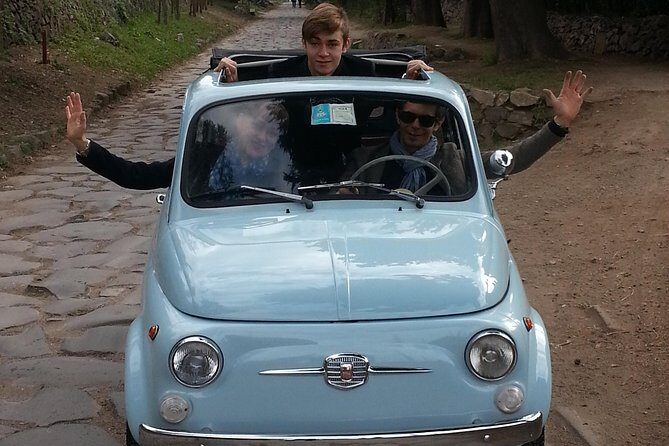 Classic Fiat 500 Rental in Rome - Rome’s headliners by car: Colosseum to the Vatican without rushing