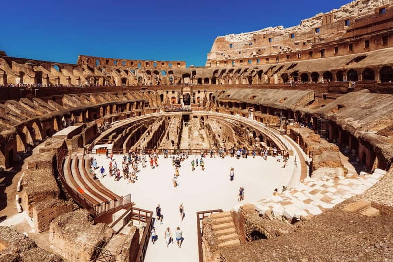 Colosseum & Ancient Rome Access with Optional Arena Upgrade - Arena Floor Upgrade: Feeling Gladiator Footsteps Under Your Shoes