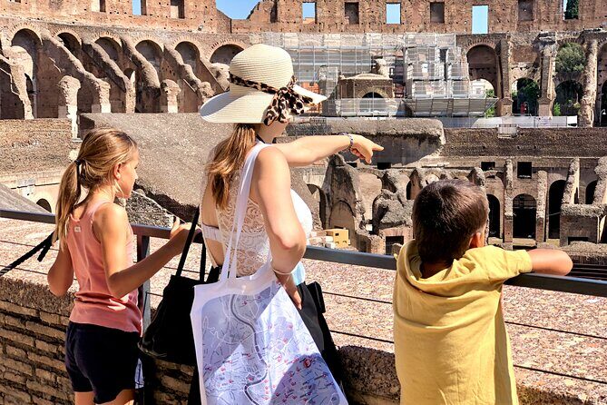 Colosseum & Ancient Rome Semi-Private Tour - Entering the Colosseum: first and second tiers with a guided plan