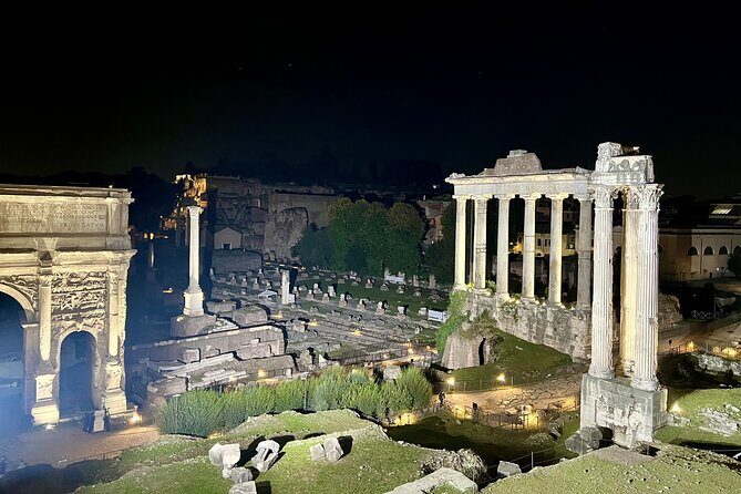 Colosseum and Roman Forum Sightseeing Area Night Walking Tour - Piazza del Campidoglio: Michelangelo’s square on Capitoline Hill