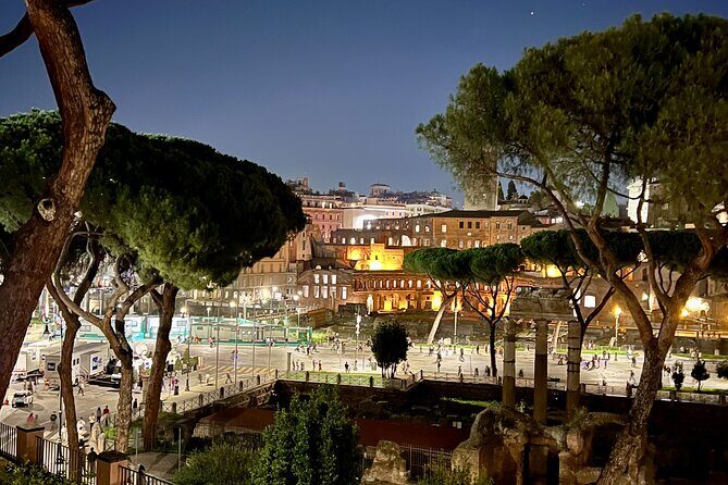 Colosseum and Roman Forum Sightseeing Area Night Walking Tour - Roman Forum (Foro Romano): best seen from the outside with the right story