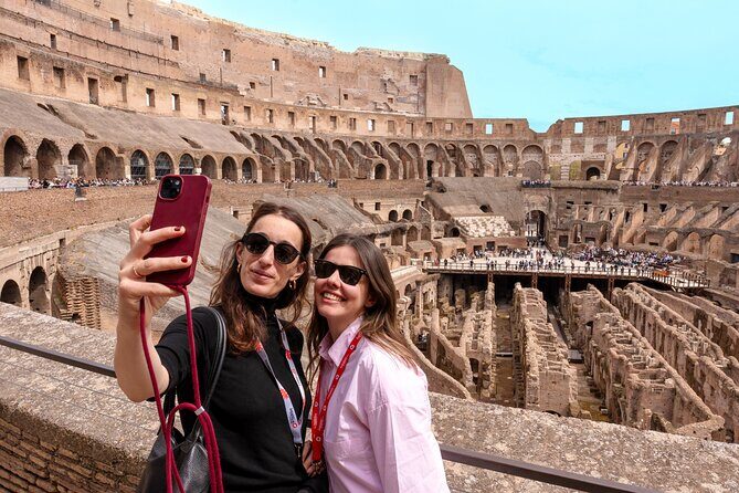 Colosseum Arena Floor & Roman Forum | Semi Private Max 10 People - Guides really matter here (and you might get a PhD archaeologist)