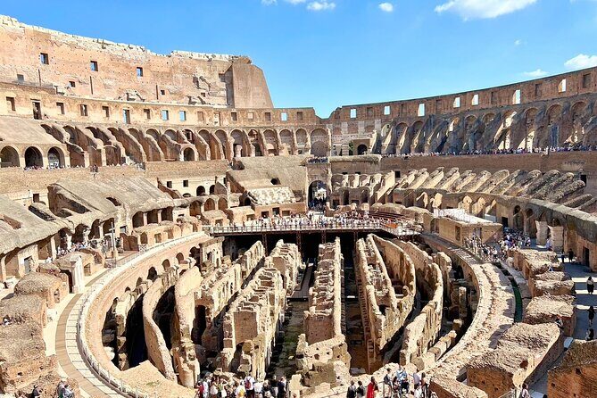 Colosseum Arena, Palatine Hill & Roman Forum max 6 visitors Tour - What You Really Get With Arena Floor + Forum + Palatine Hill