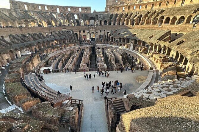 Colosseum Arena with Digital Audio & Forum, Palatine, Super Sites - Entering the Colosseum Arena Through a Gladiator Gate