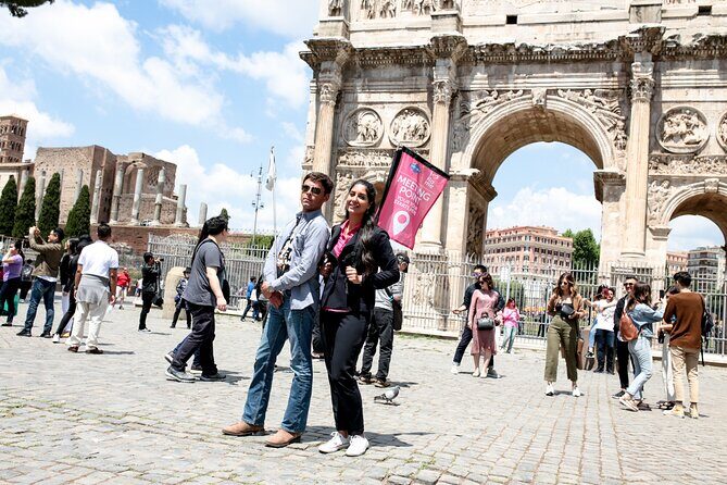 Colosseum Escorted Entrance Combo Pass with Open Bus - Palatine Hill: The Oldest Part of Rome, in Human Scale