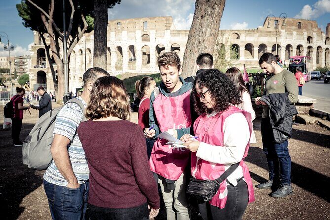 Colosseum Escorted Entrance Combo Pass with Open Bus - Getting Around With the Air-Conditioned Vehicle and Open Bus