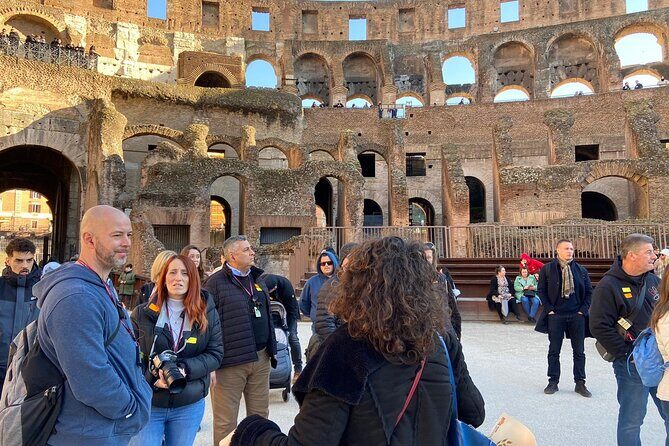 Colosseum Express Group Tour with Optional Arena Access - Entering the Colosseum with Timed Reservation and Arena Access