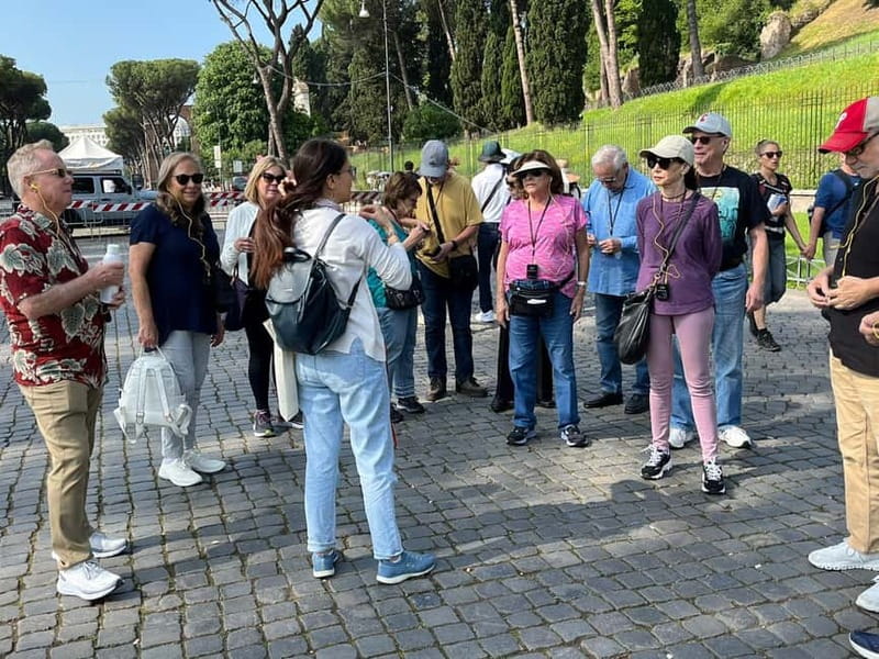 Colosseum Express Guided Tour / Forum & Palatine Audioguide - Roman Forum at Your Pace: Focus on Big, Understandable Clues