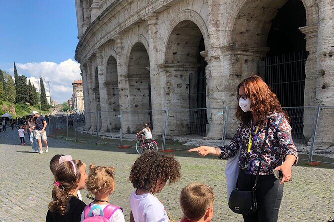 Colosseum Game for Kids and Families - Small Group of 9: The Real Advantage at the Colosseum