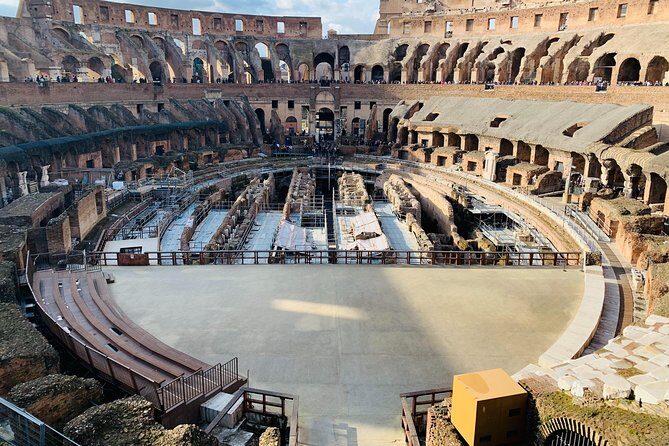 Colosseum Gladiator Arena Floor Complete Tour- Up To 6 People - Arena floor time: what you can expect, and what can go wrong