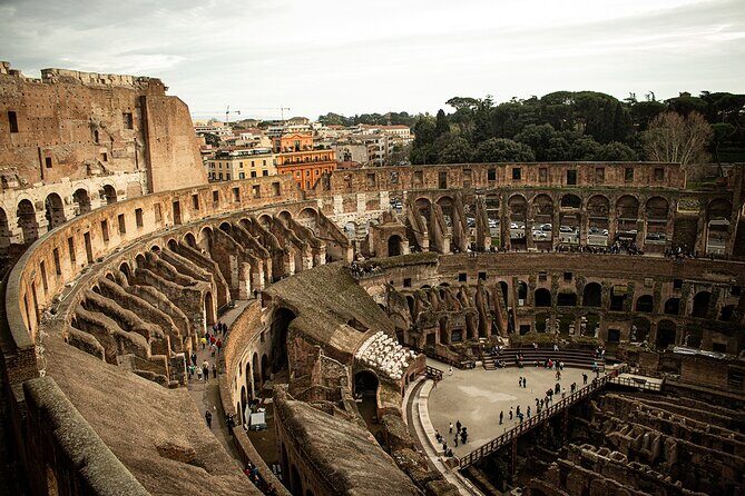 Colosseum Group Express Tour - Palatine Hill on your own: Romulus and the power view