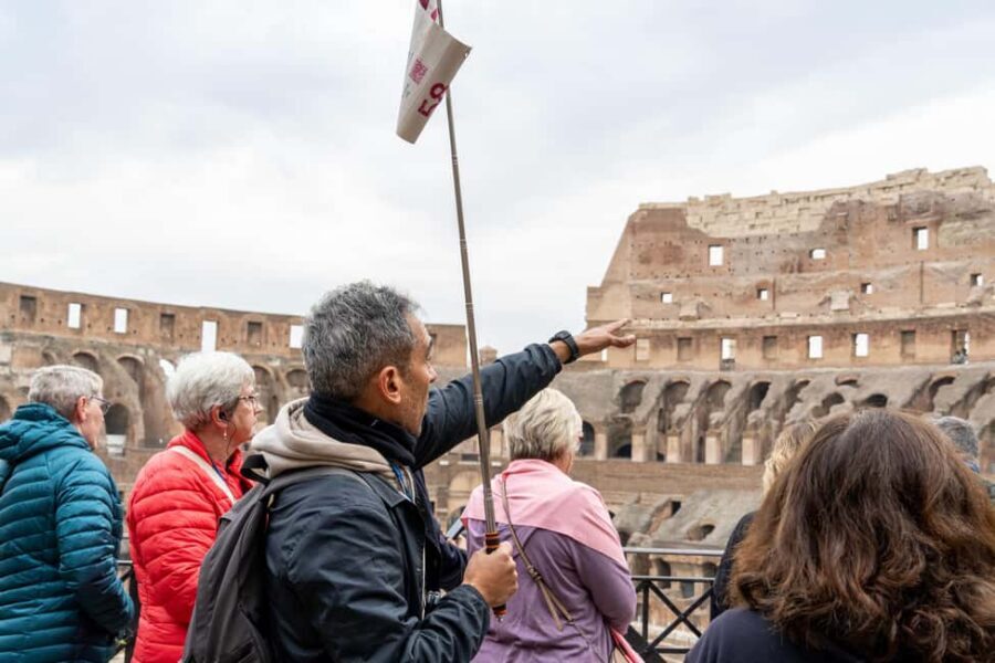 Colosseum Guided Tour: Hotel Transport included - Small-Group Comfort with Hotel Pickup from Select Central Hotels