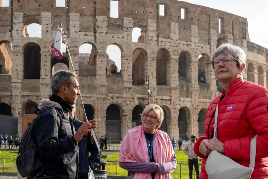 Colosseum Guided Tour: Hotel Transport included - Palatine Hill Views: The Start of Rome’s Legendary Story