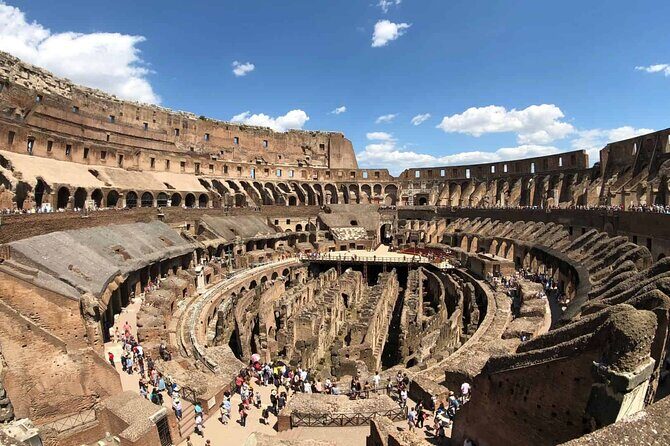 Colosseum Guided Tour in Rome - H2: What you do and do not get at the arena level