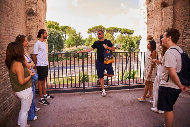 Colosseum, Palatine Hill and Roman Forum Group Tour - Palatine Hill: birthplace legend, palace ruins, and major views