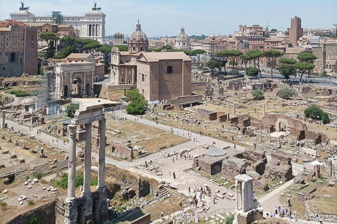 Colosseum, Roman Forum and Palatine Hill- Private Tour - Colosseum entry: step into the arena with help visualizing what’s gone