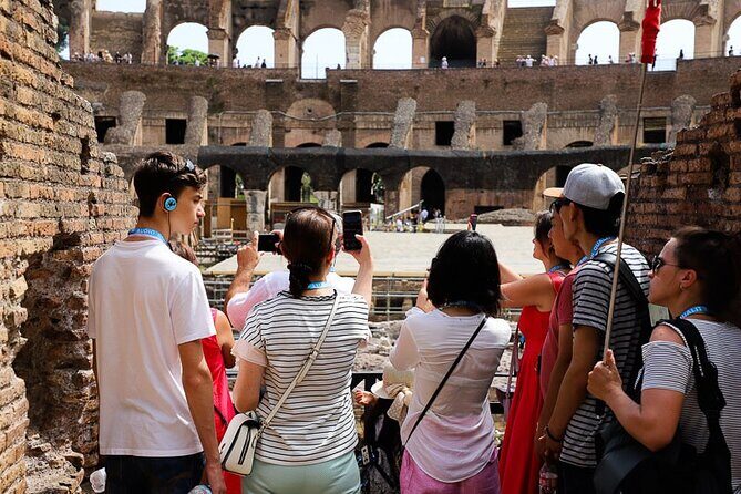 Colosseum & Roman Forum Guided Tour - Headsets and a max-15 group: built for crowded ruins