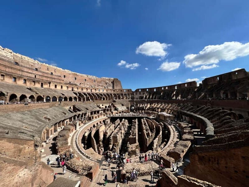 Colosseum, Roman Forum & Palatine Hill: AudioGuide & Host - Meeting Point on Via dei Fori Imperiali: Don’t Miss the Light Blue Vest