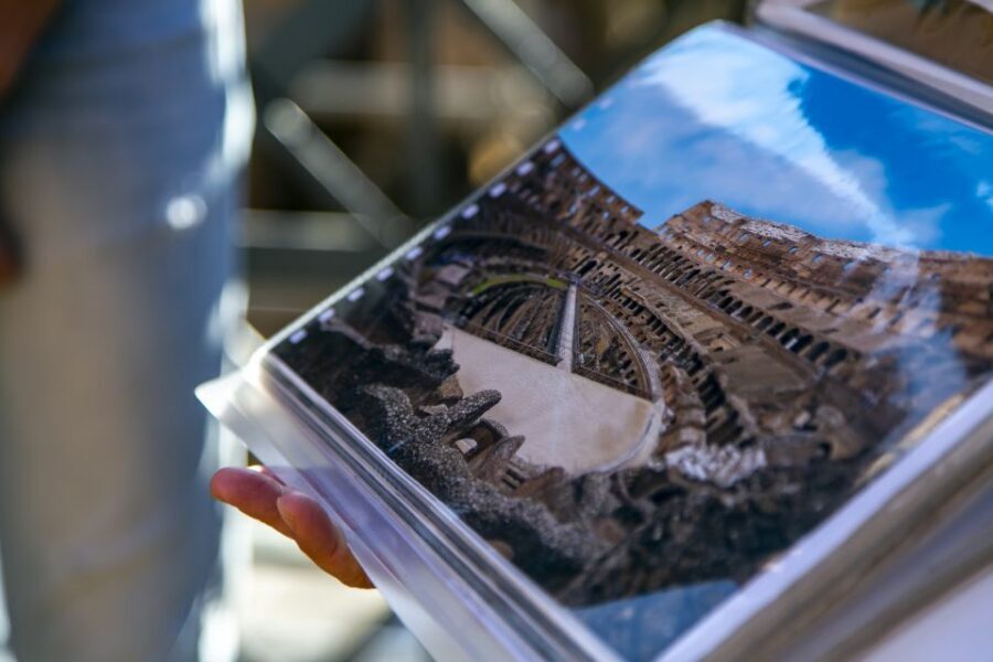 Colosseum, Roman Forum & Pantheon Tour for Kids with Gelato - Sacred Way walk and Capitoline Hill views: where the route climbs