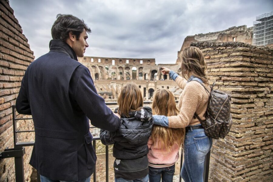 Colosseum, Roman Forum & Pantheon Tour for Kids with Gelato - The Colosseum arena to Roman Forum: one story, two worlds