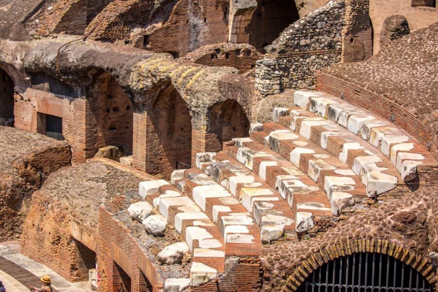 Colosseum: Semi Private Tour with VIP Arena Access - Entering the Colosseum: Ground Floor and Second Tier Views