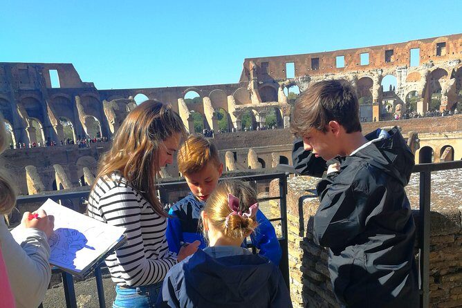 Colosseum Tour for Kids with Caesars Palace & Roman Forums - Stop 1: Entering the Colosseum With Skip-the-Line Confidence