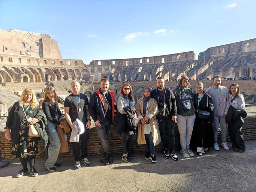 Colosseum Underground All Access Tour with Ancient Rome - Small groups, headsets, and guides who actually manage the crowd