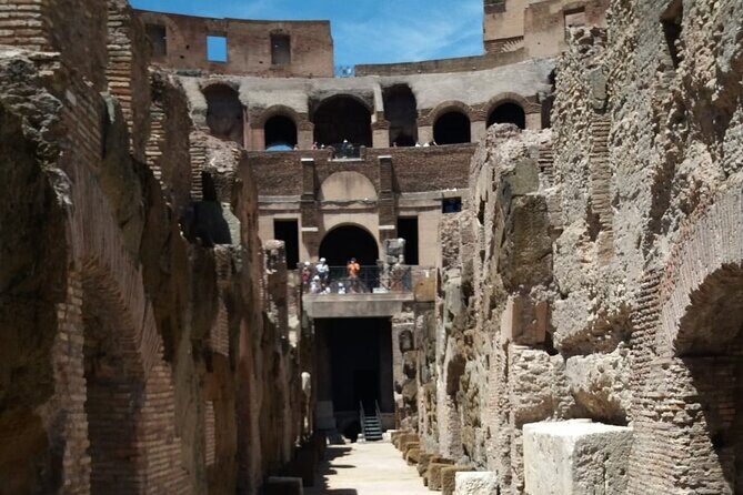 Colosseum Underground Tour With Arena Floor: Vip Experience - The arena floor viewing: roped-off access and why pictures are easier here