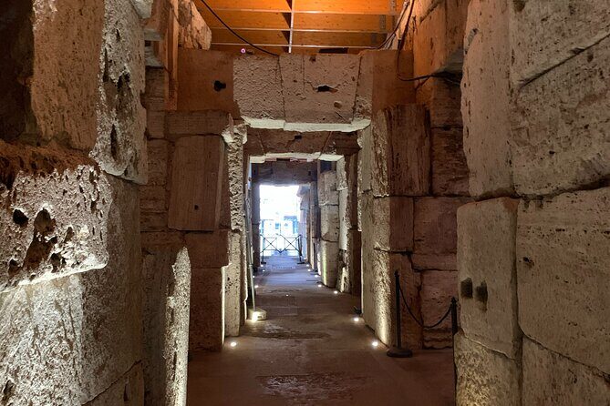 Colosseum Underground Tour With Arena Floor: Vip Experience - English guides and audio: don’t assume every seat is equal