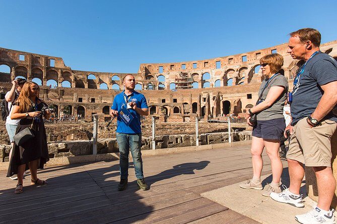 Colosseum with Arena Floor Access, Roman Forum & Palatine Hill - Audio headsets: small thing, huge payoff