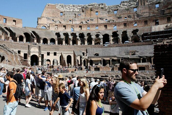 Colosseum with Arena & Roman Forum Guided Tour - Palatine Hill: The View From the Old Family Headquarters