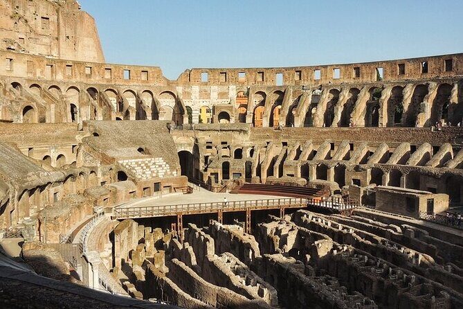 Colosseum with Gladiator Arena Floor, Forum & Palatine Hill Tour - Headsets and small-group value (max 10)