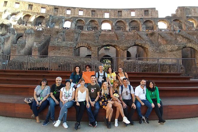 Colosseum with Gladiator Arena, Forum and Palatine in Spanish - Spanish, small-group Colosseum access that actually feels special