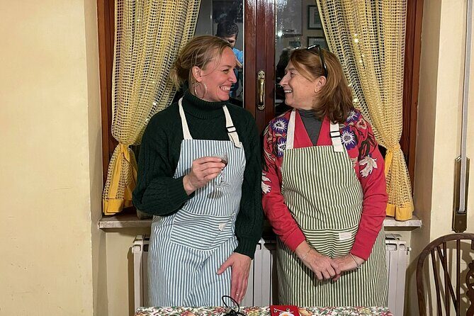 Cooking Class at Daniela's House in Rome - The meal part: wine, dessert, coffee, and lots of talk