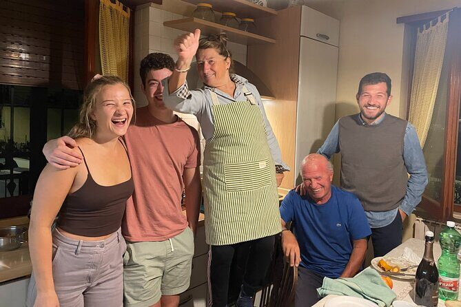 Cooking & eating with Locals in their home kitchen in Rome - The included wine and drink setup (and why it matters)