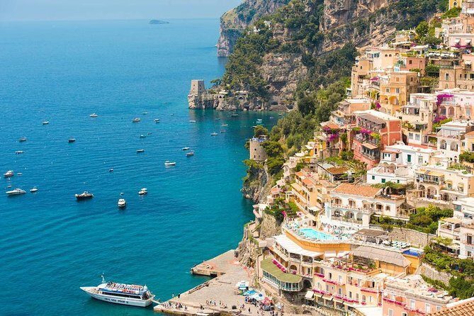 Day Trip to Pompeii, Positano and Amalfi Coast- Semi Private Tour - Positano: the “short walk” town with big views
