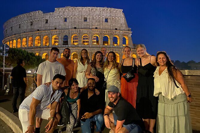 Delicious Roman Dinner after Juicy Roman history - Key Points That Make This Night Tour Special