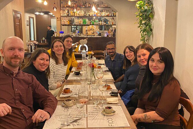 Delicious Roman Dinner after Juicy Roman history - Largo Argentina and the Caesar Connection with Limoncello Shots