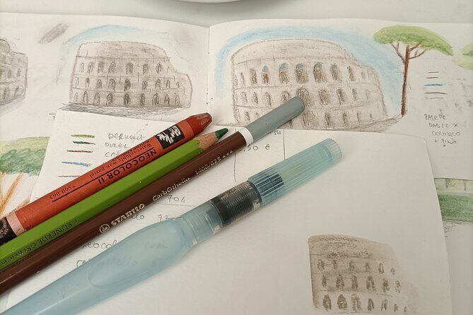 Design your own Postcard of Rome - tour with artistic activity - Weather, Comfort, and Practical Notes