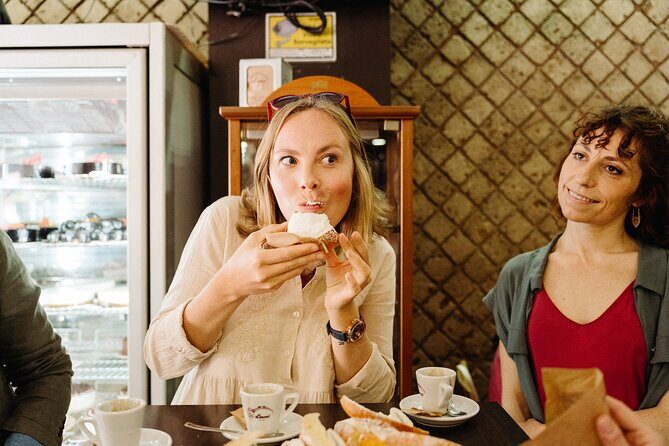 Devour Rome Testaccio Market Food Tour - Brivido Gelateria finish: gelato made on site every morning