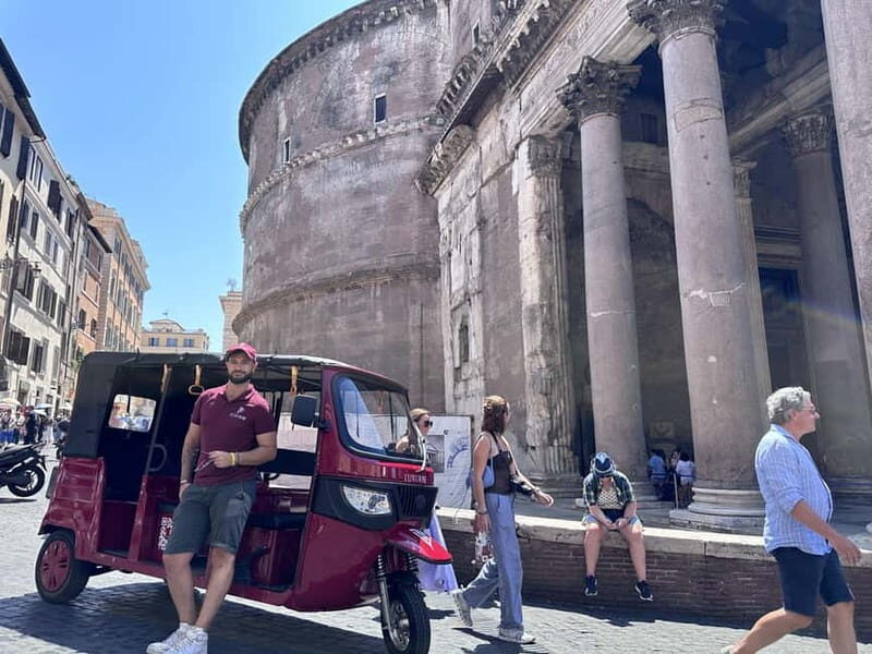 E-Tuk Tour: Express Highlights of Rome - Trinità dei Monti Steps: The Spanish Steps Stop With a Story