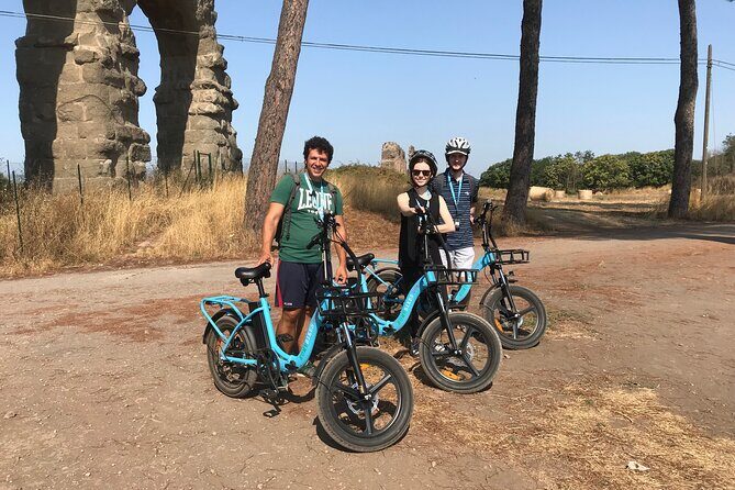eBiking along the Appian Way - The Major Catacombs Stop and the Vatican Exra-Territorial Detail