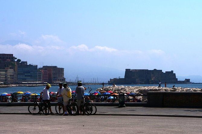 Exciting e-bike(pedal assisted)ride in the heart of Naples - Piazza Bellini: Neapolis’ ancient walls, right in the city