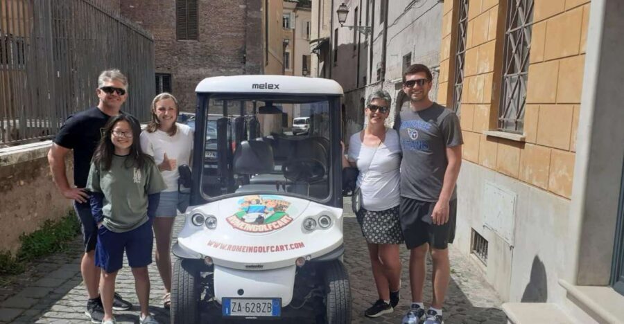 Exclusive 6 hours tour of Rome in Golf cart for Cruisers - Why a Golf Cart Works So Well for Cruisers in Rome