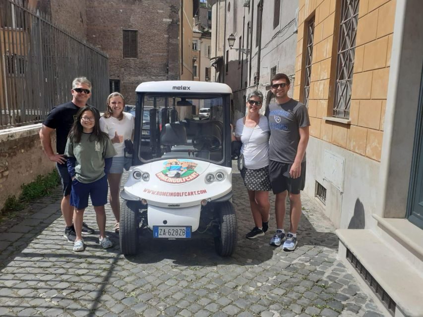 Exclusive 6 hours tour of Rome in Golf cart for Cruisers - The 6-Hour Game Plan: 4 Hours in the Cart Plus Key Guided Stops