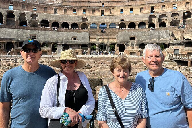 Exclusive Colosseum ARENA and Ancient Rome with Archaeologist - Key things to know before you go