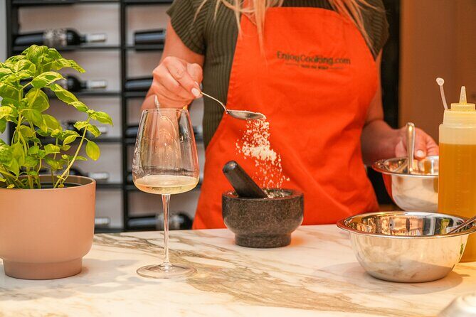 Exclusive Pasta & Tiramisu Class with Wine near by Colosseum - Via della Polveriera meeting point: getting settled fast