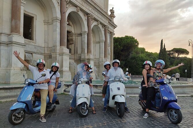 Exclusive Rome by Night Vespa Tour - The stop-by-stop ride: what each moment feels like at night